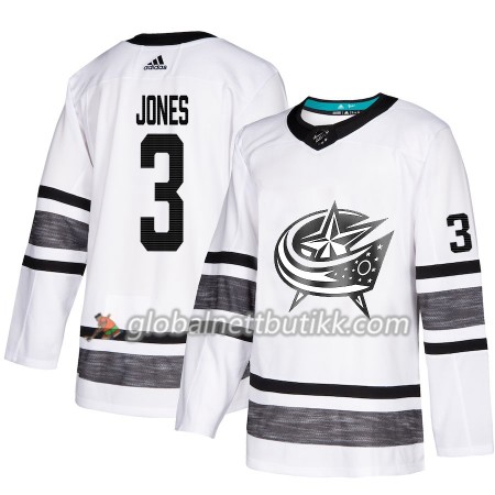 Columbus Blue Jackets Hockeydrakt Seth Jones 3 Hvit 2019 NHL All-Star Adidas Authentic - Herre